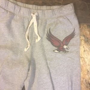 Pink cut off lounge pants